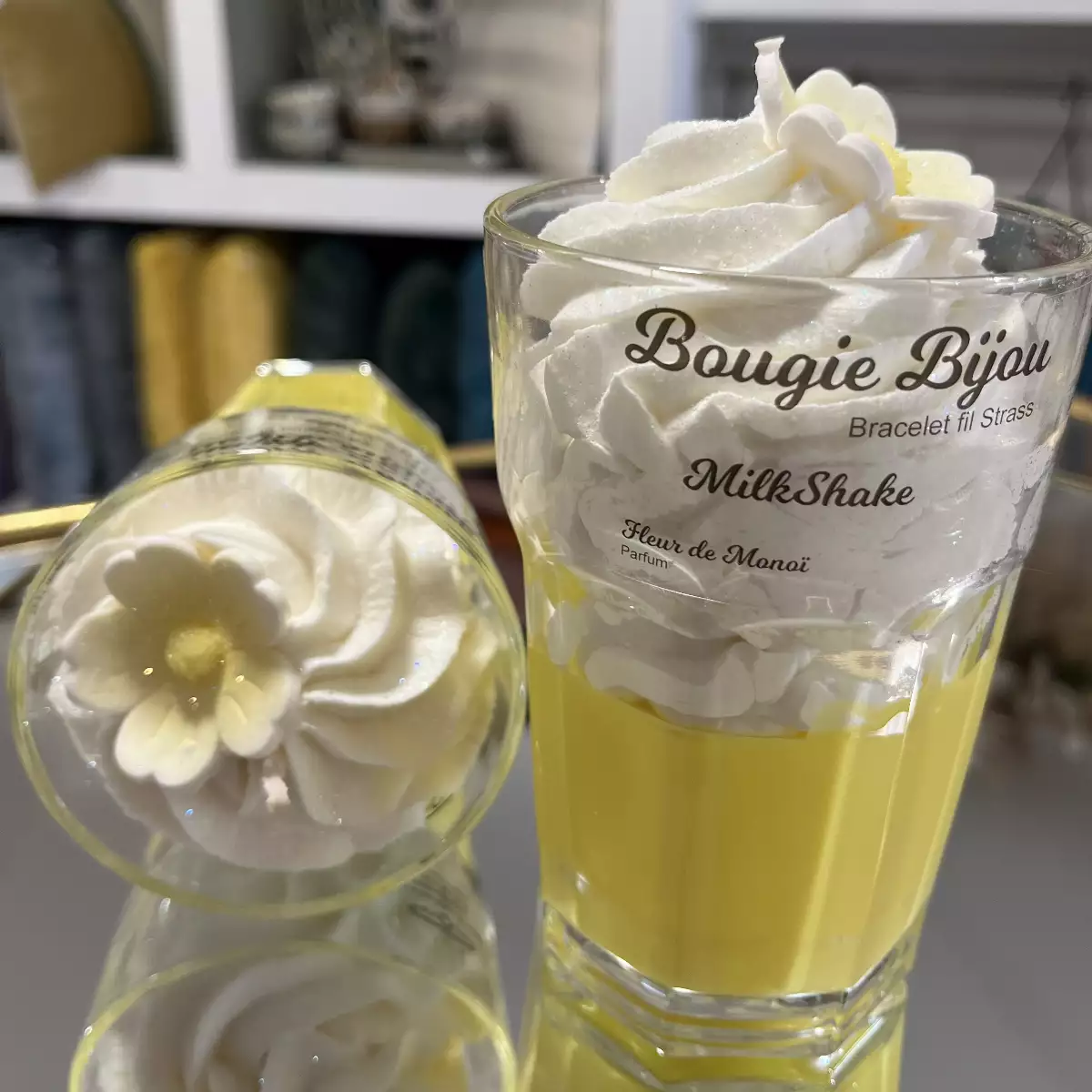 Bougie Bijou Strass Monoï