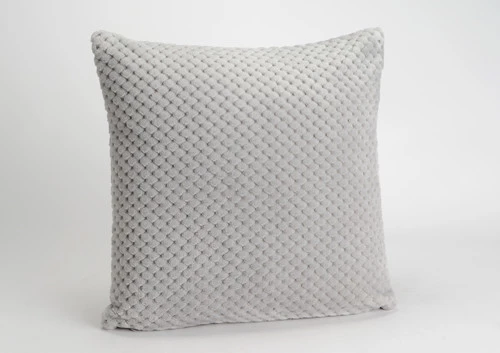 Coussin damier gris 40x40