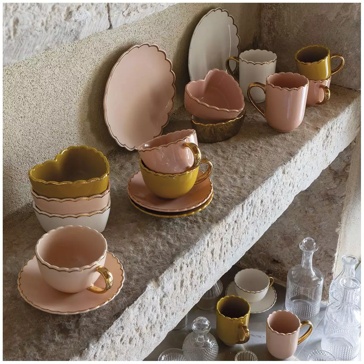 Mug vieux rose