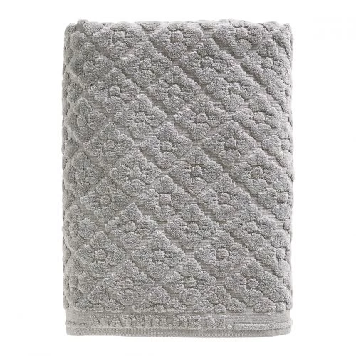 Serviette de bain Douceur Florale gris