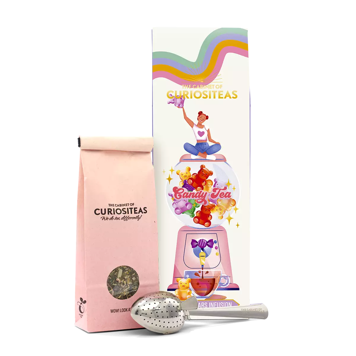 Coffret cadeau de thé Gummy