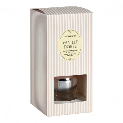 Diffuseur de parfum vanille dorée 200ML