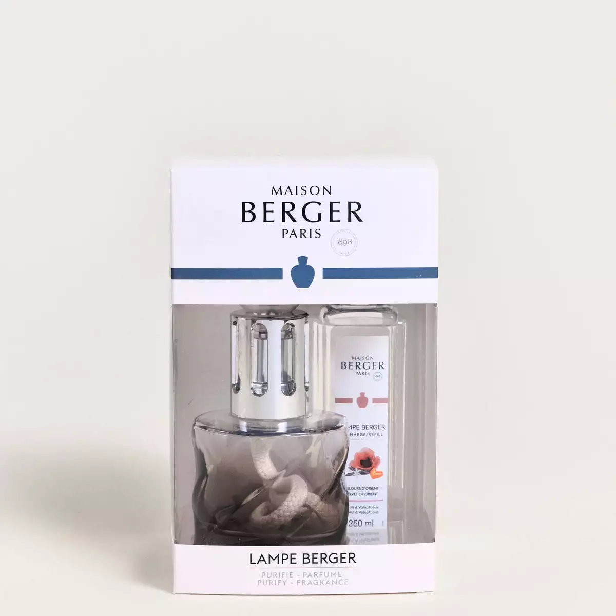 Coffret lampe Berger Spirale Noire