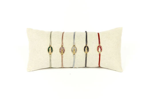Bracelet Cordon Madone Paillettes