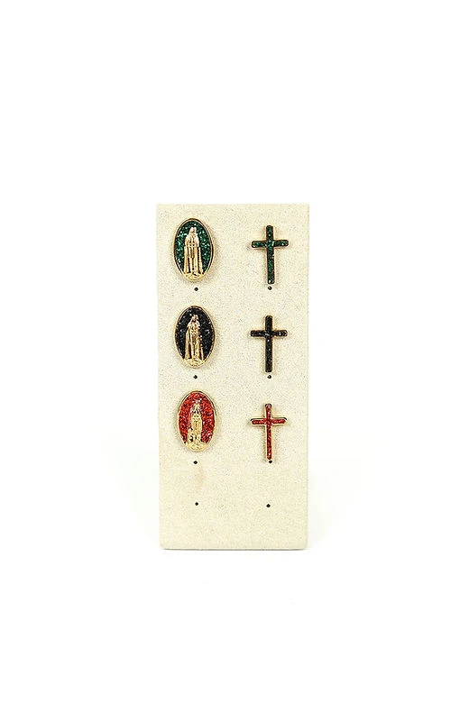 Pin's Paillettes Madone