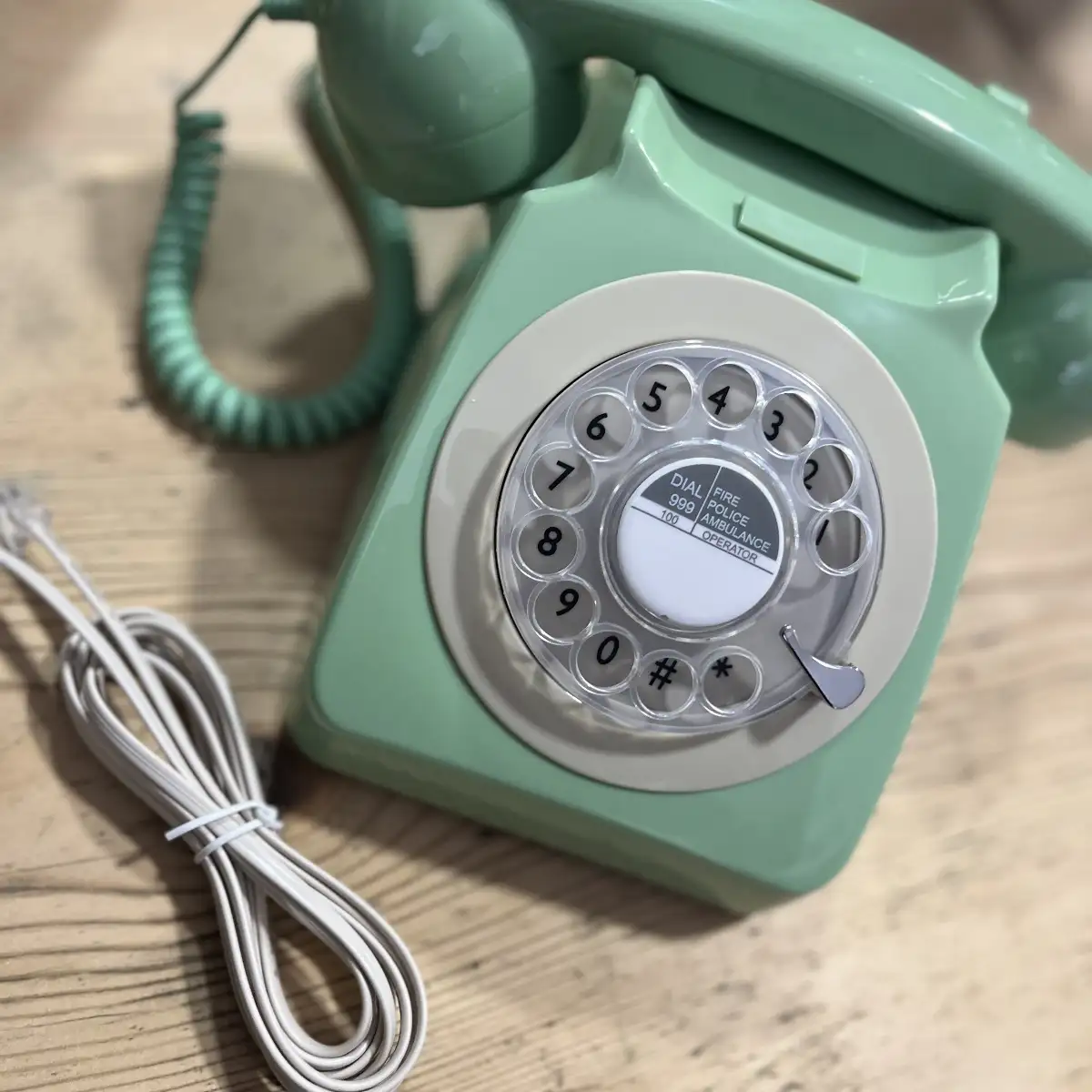 Téléphone RETRO vert