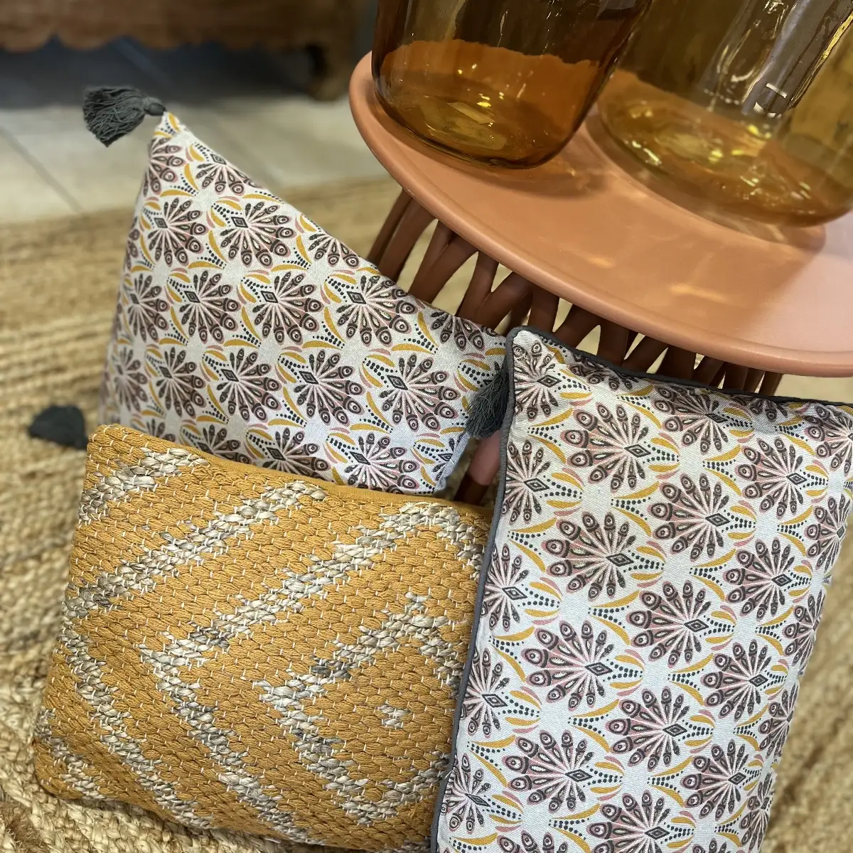 Coussin miel