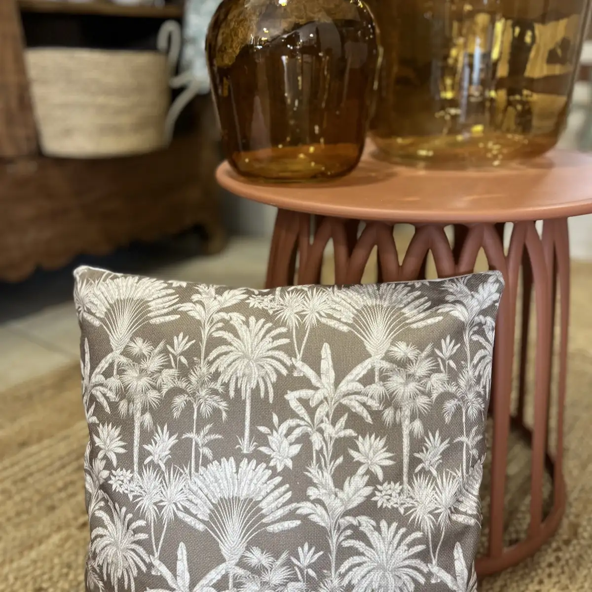Housse de coussin palmerai