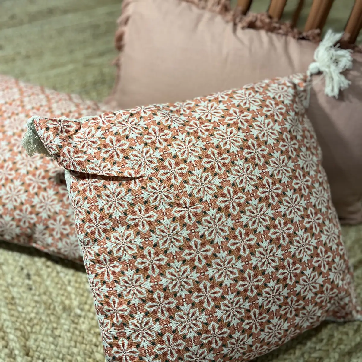 Housse de coussin souk carré