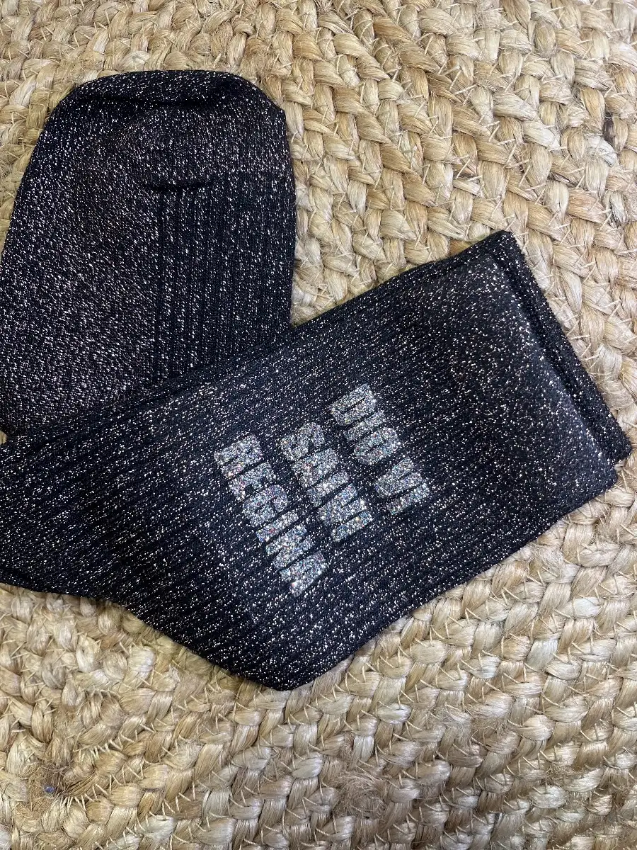 Chaussette « Dio Vi Salvi Regina » Marron