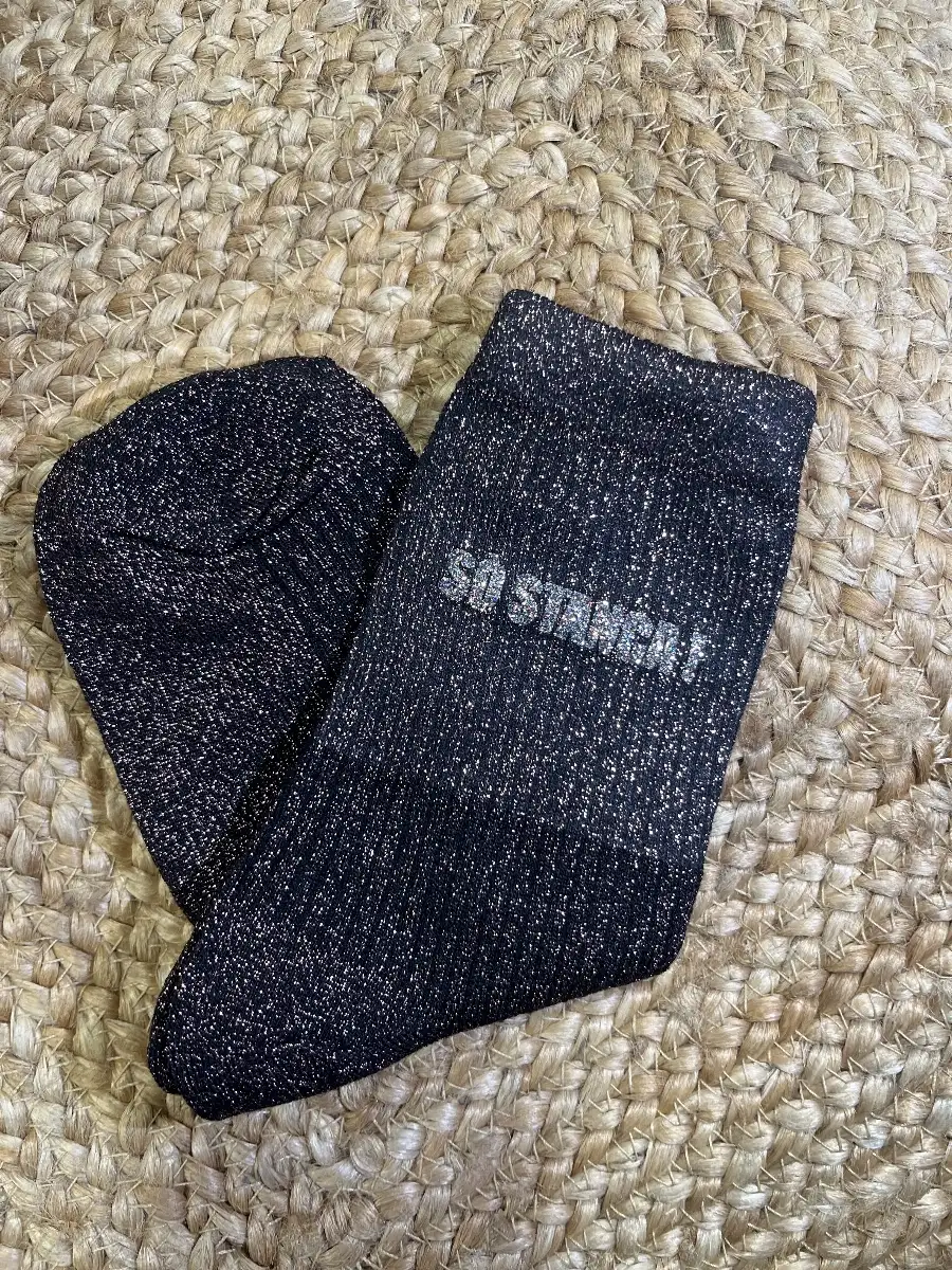 Chaussette « Sò Stanca ! » Marron