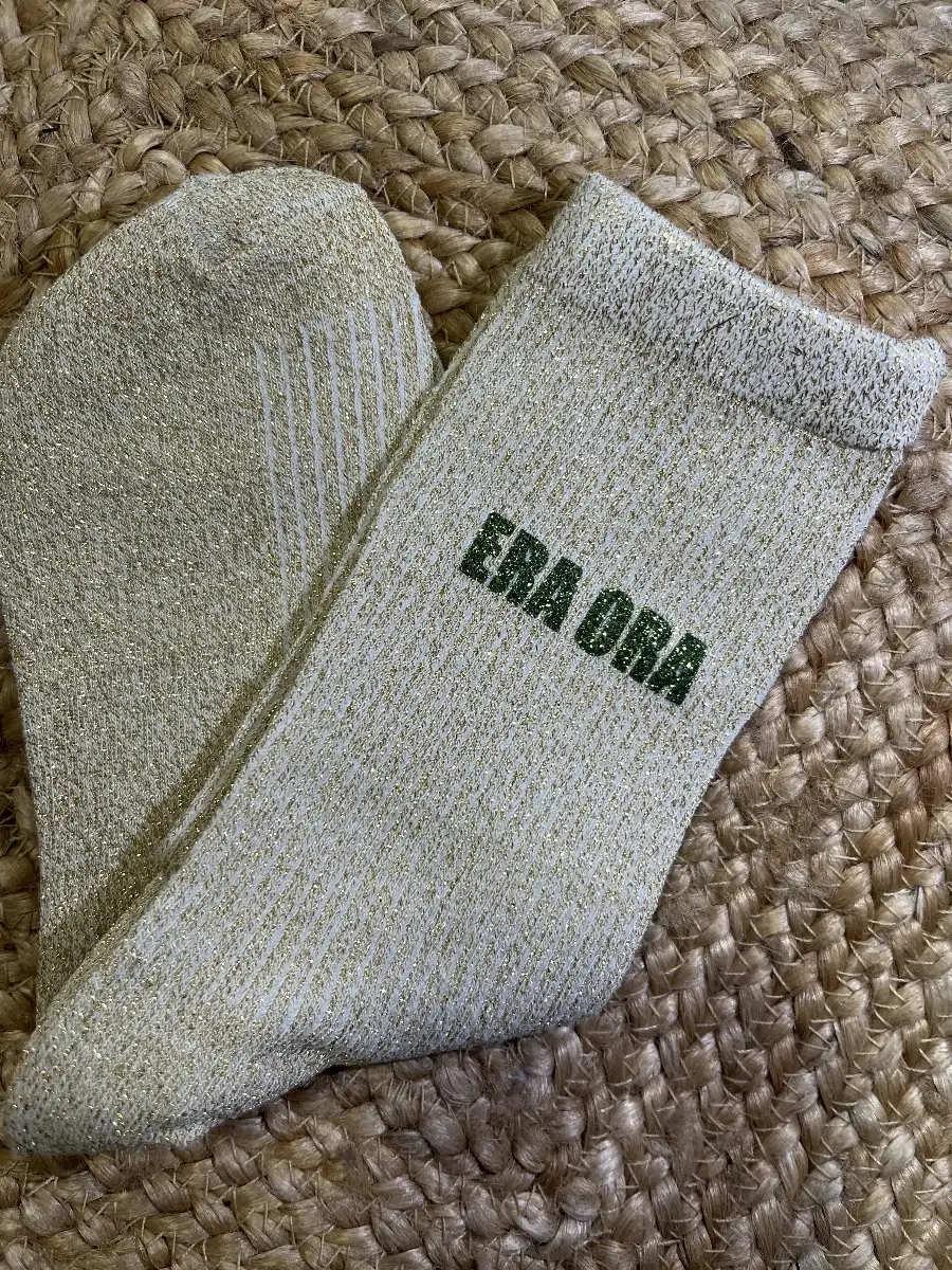 Chaussette « Era Ora » Dorée