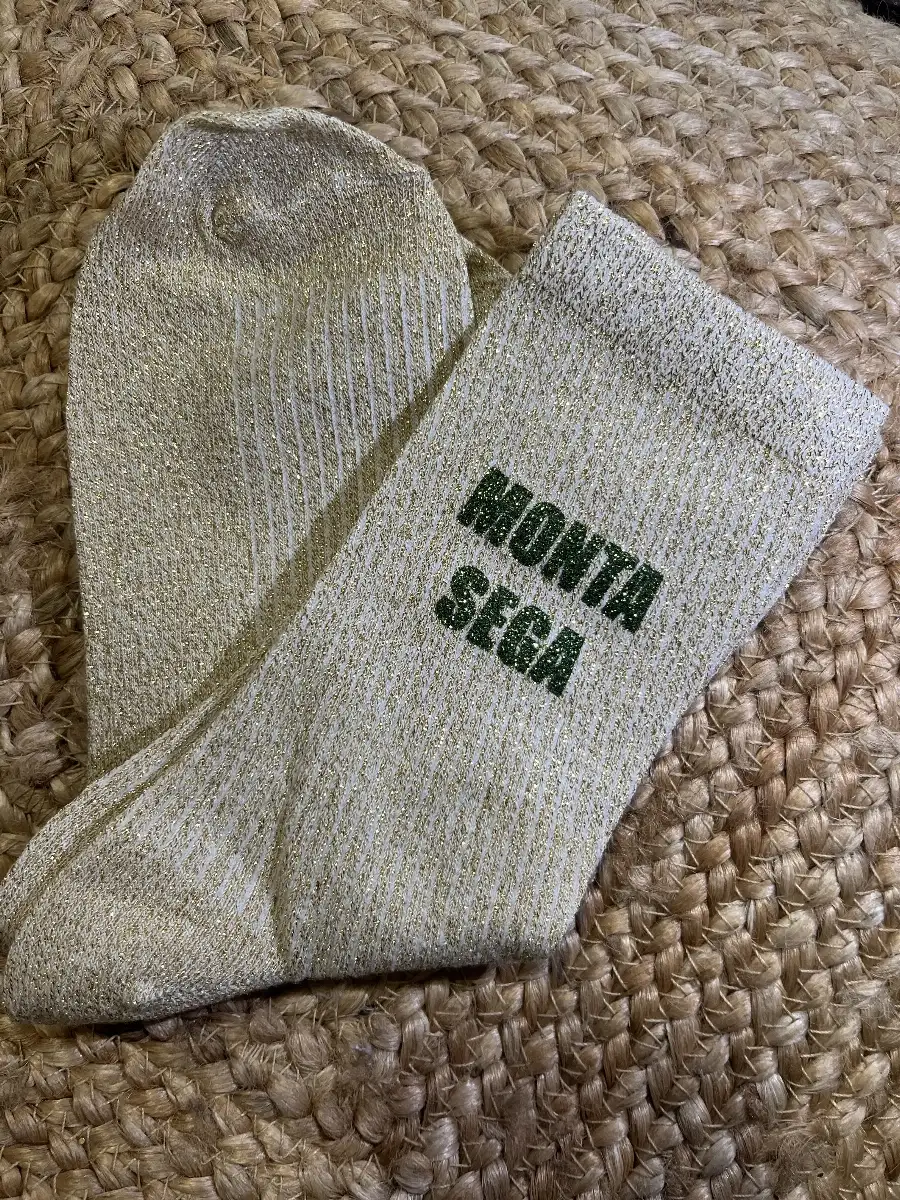 Chaussette « Monta Sega » Dorée