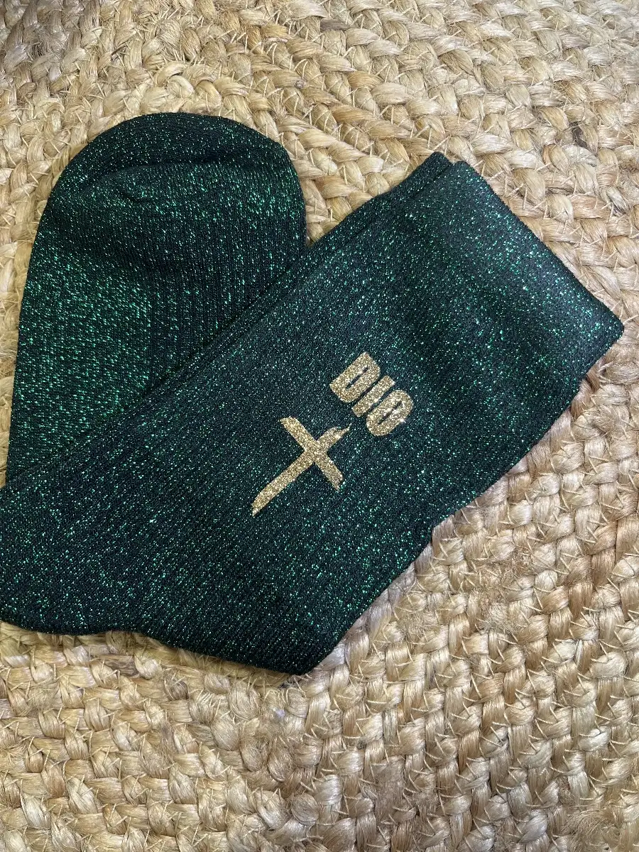 Chaussette « Dio » Verte