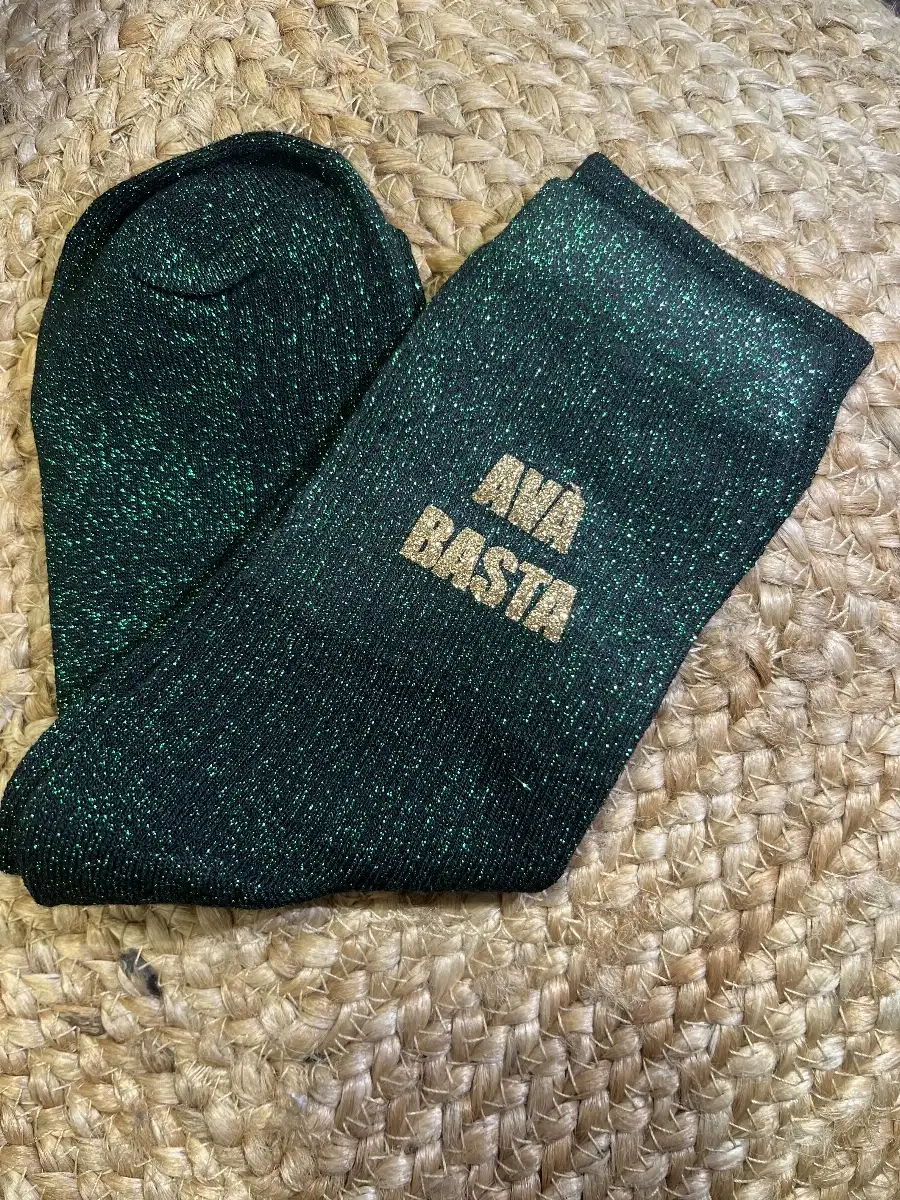 Chaussette «Avà Basta » Verte