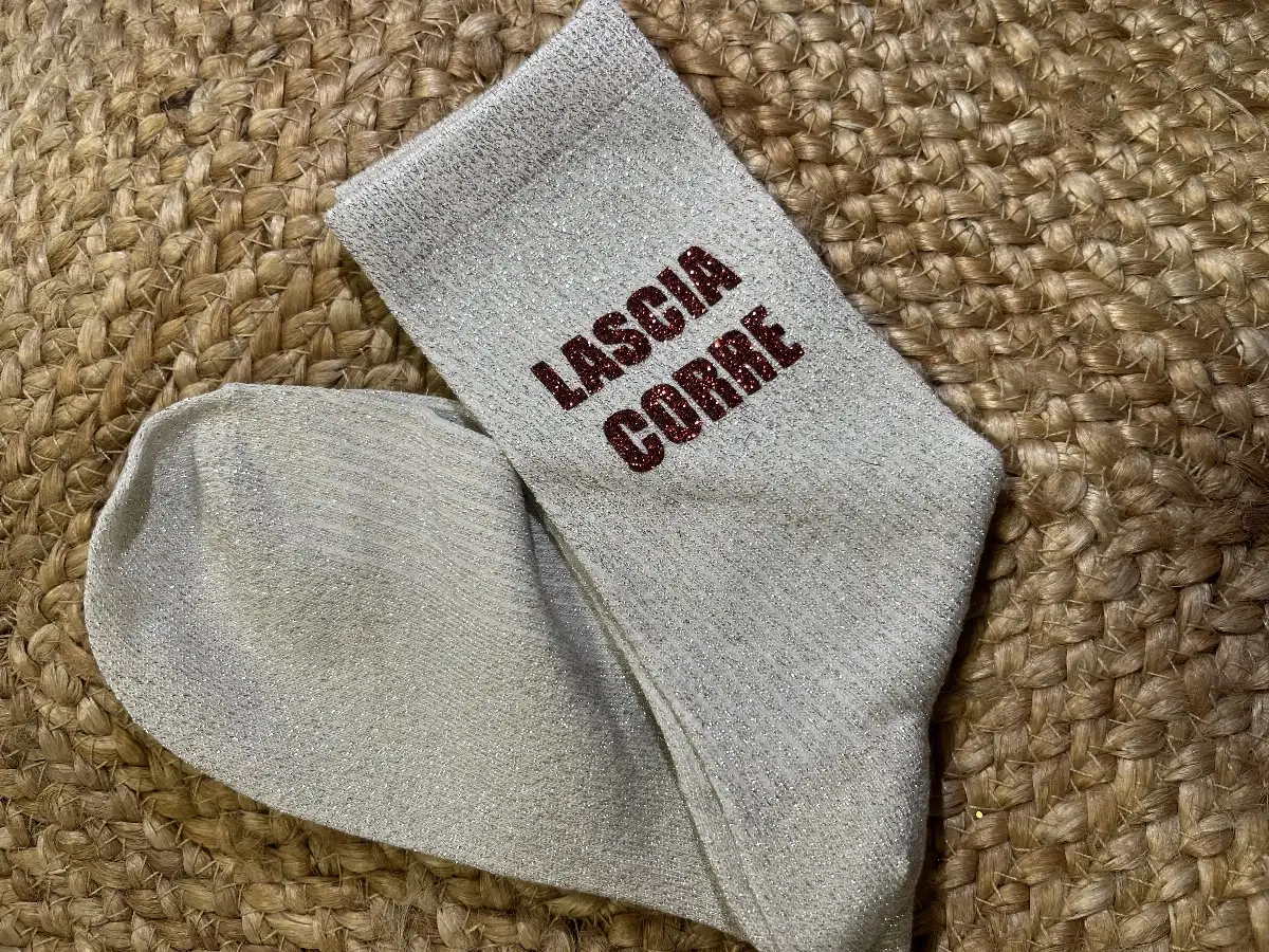 Chaussette « Lascia Corre » Beige