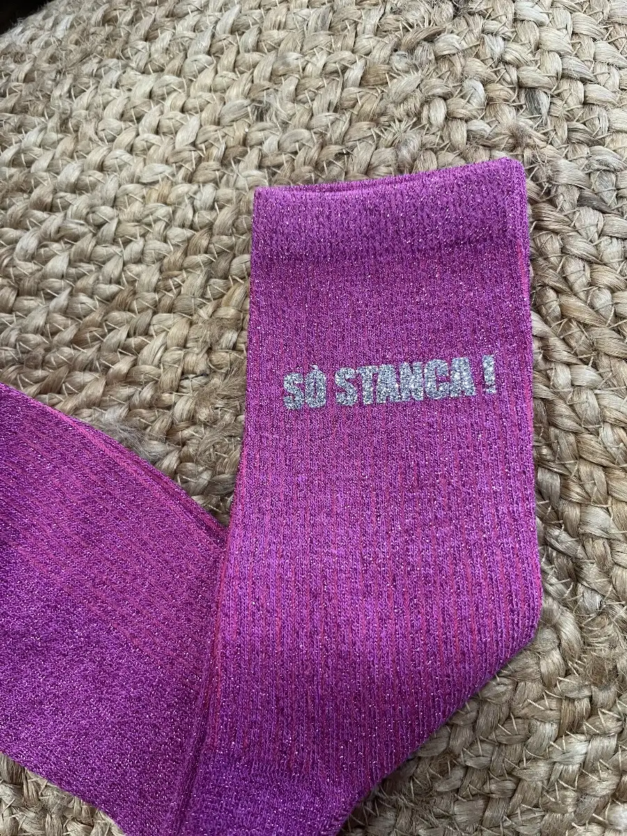 Chaussette « Só Stanca » Rose