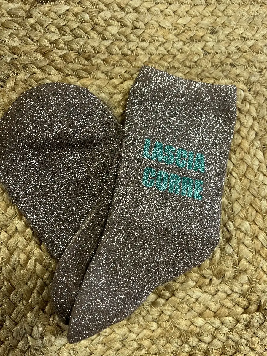 Chaussette « Lascia Corre » Taupe