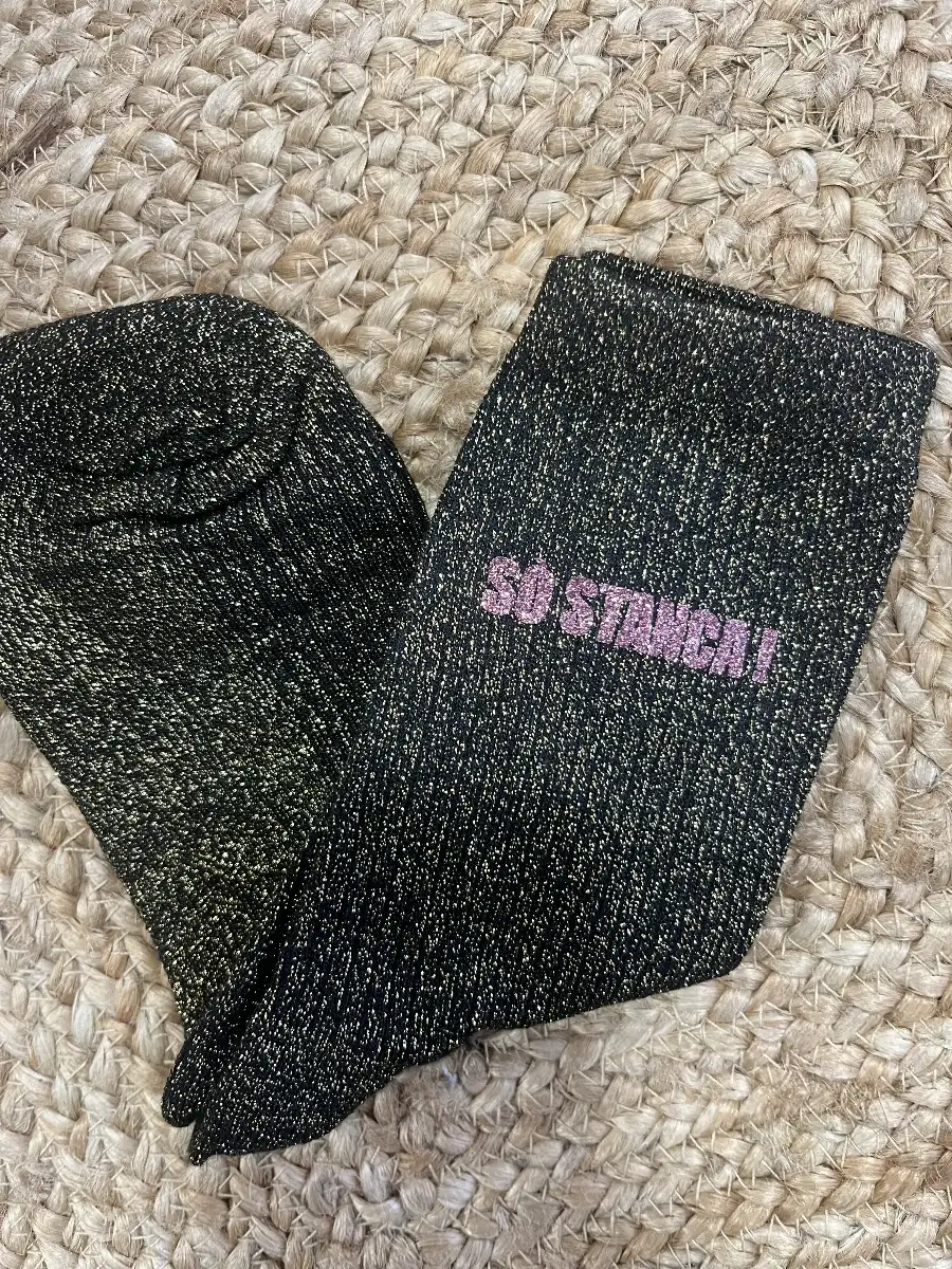 Chaussette « Sò Stanca » Or