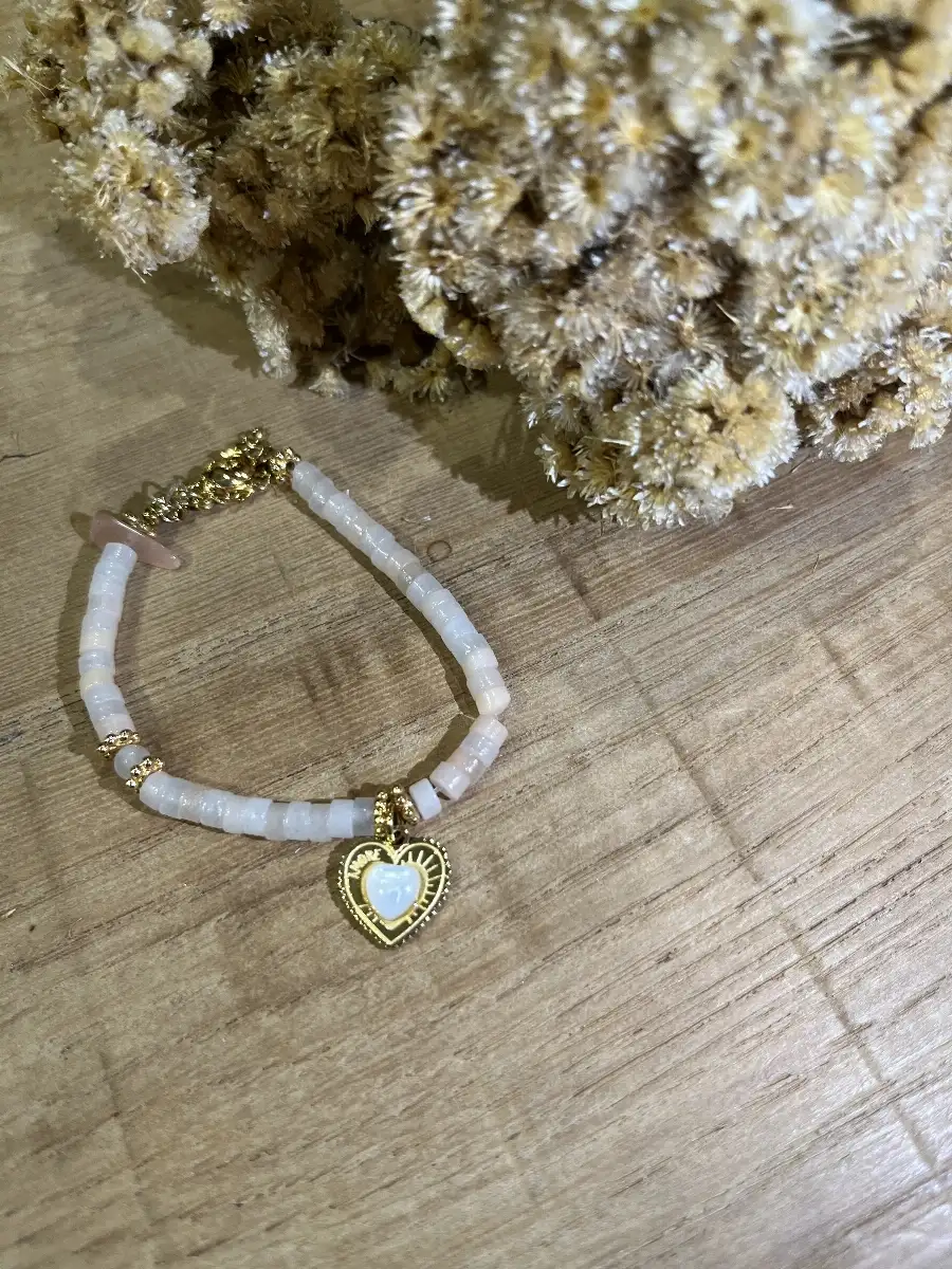 Bracelet Héliolite Cœur