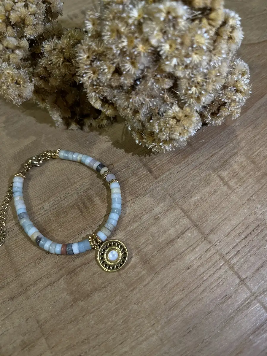 Bracelet Amazonite Soleil
