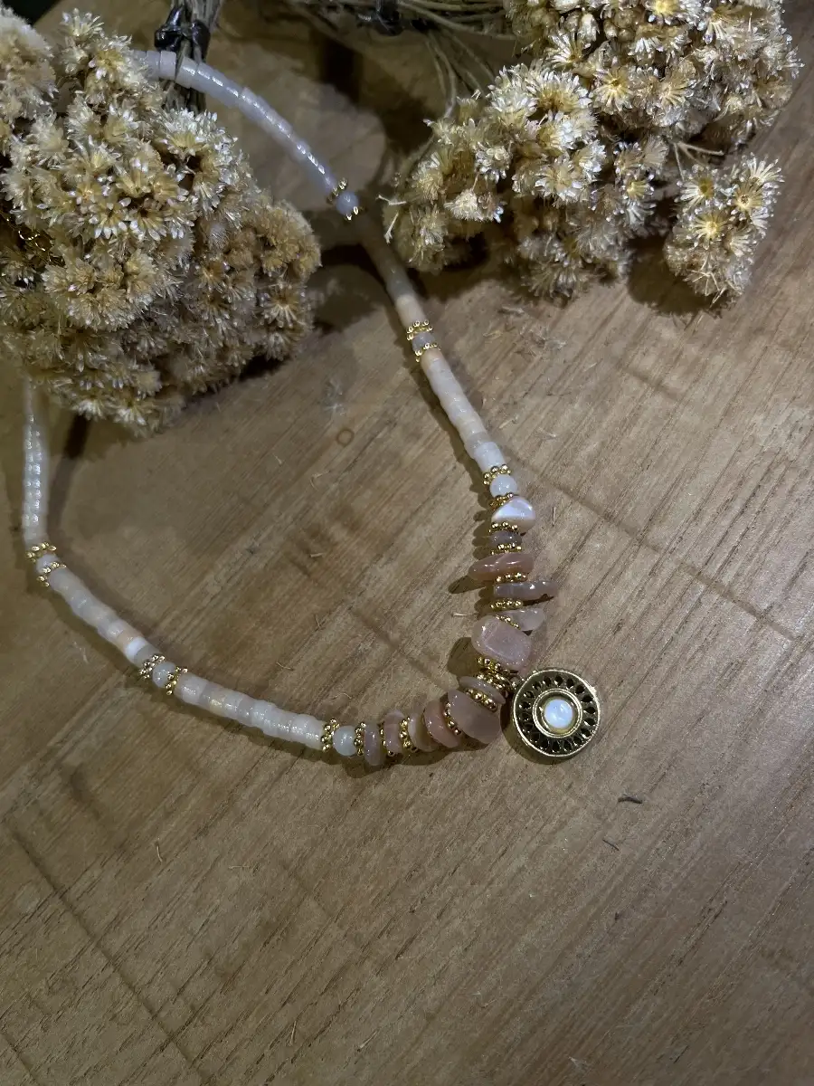 Collier Héliolite Soleil