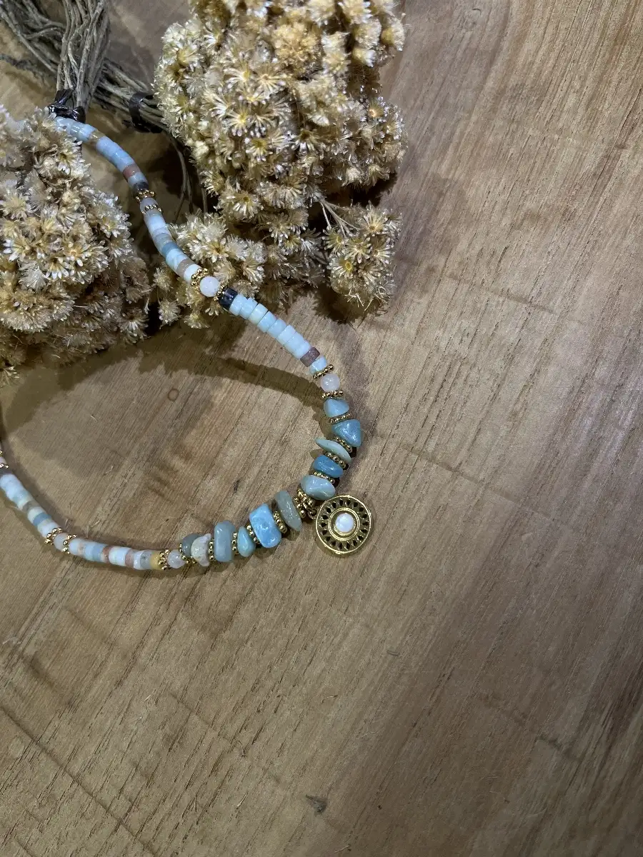 Collier Amazonite Soleil