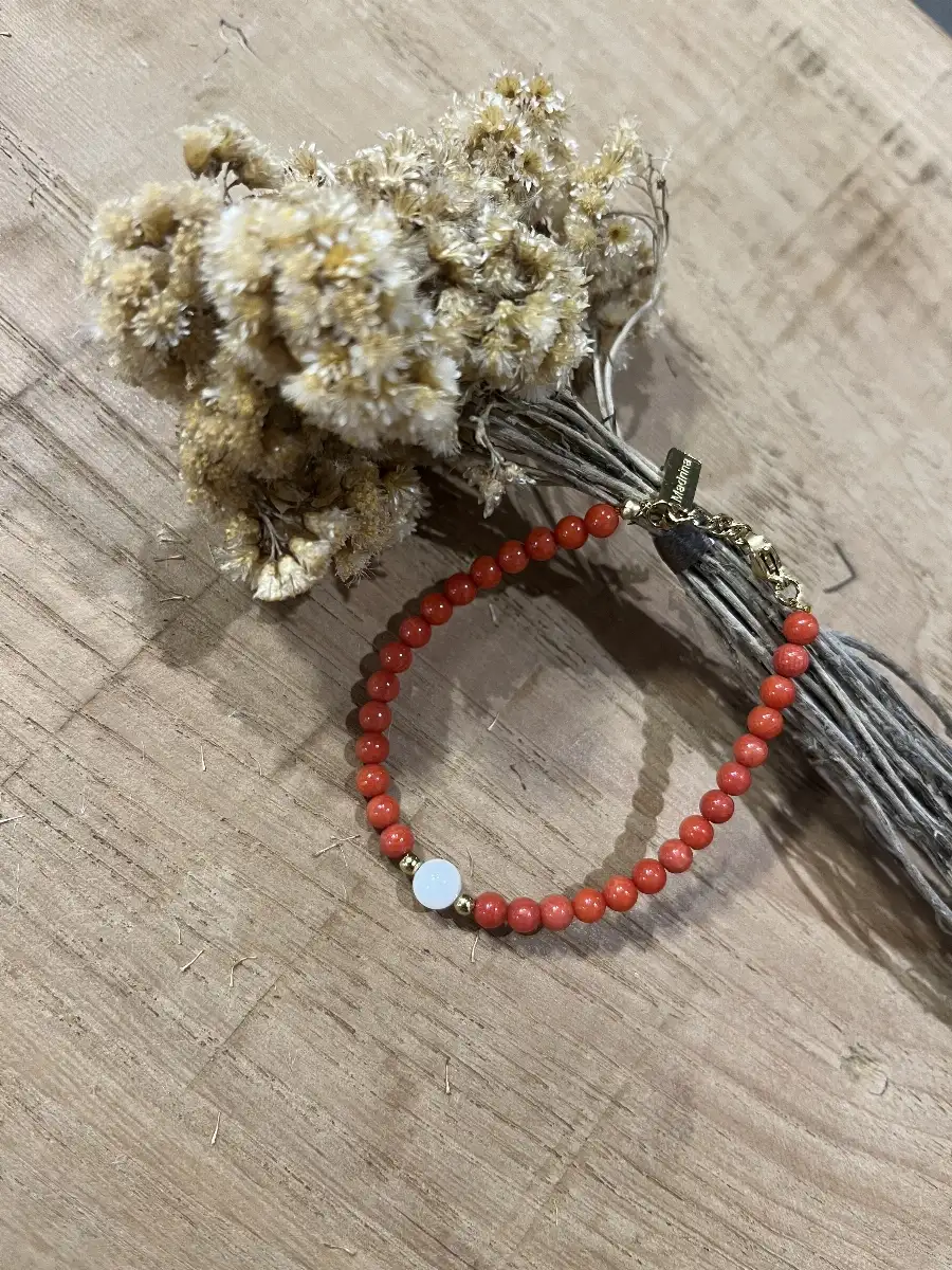 Bracelet Perles de Corail et Nacre