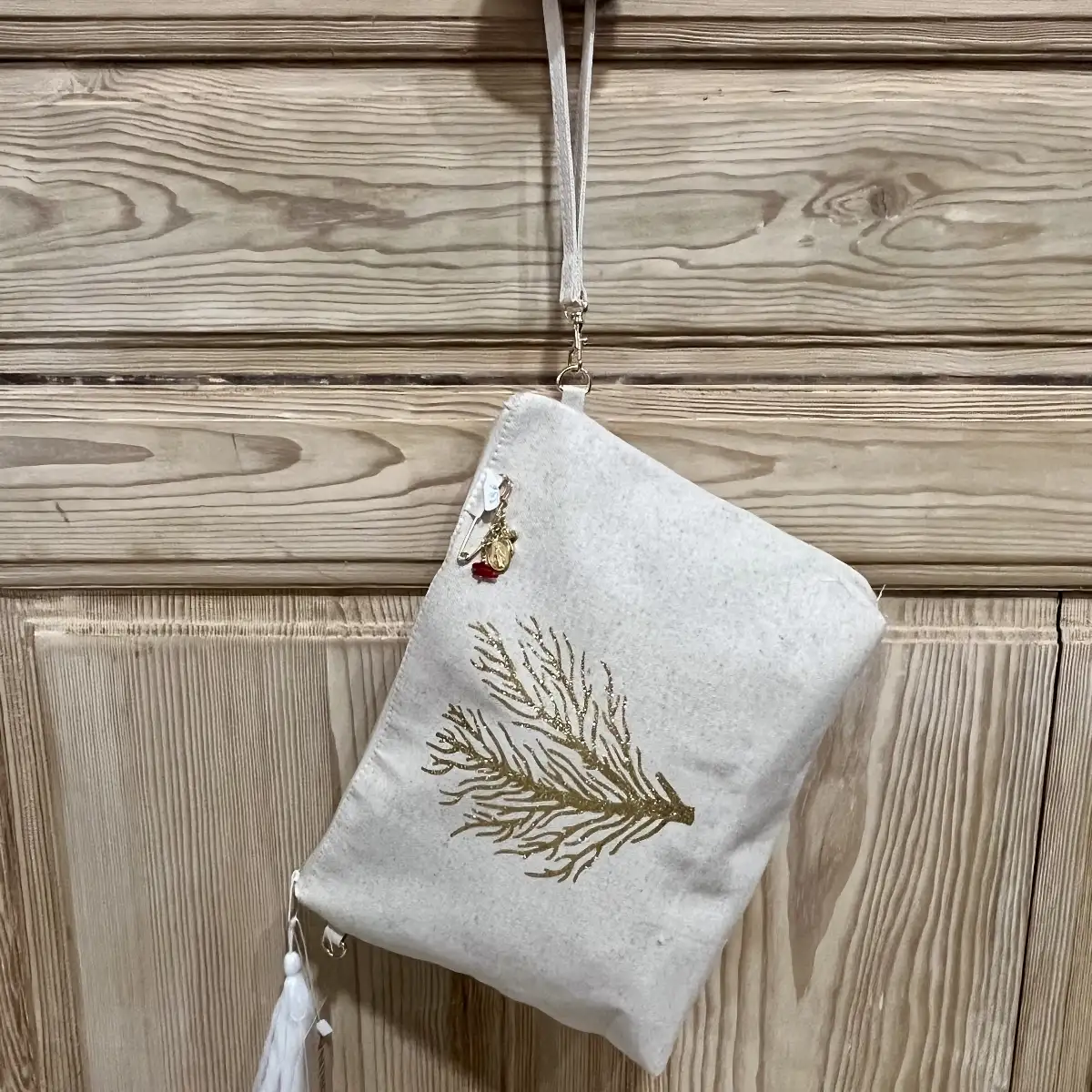 Pochette Beige Corail