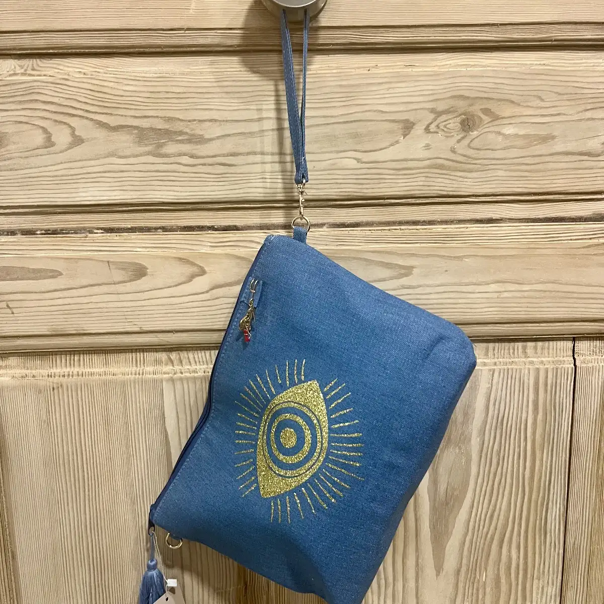 Pochette Bleu Jean Ochju