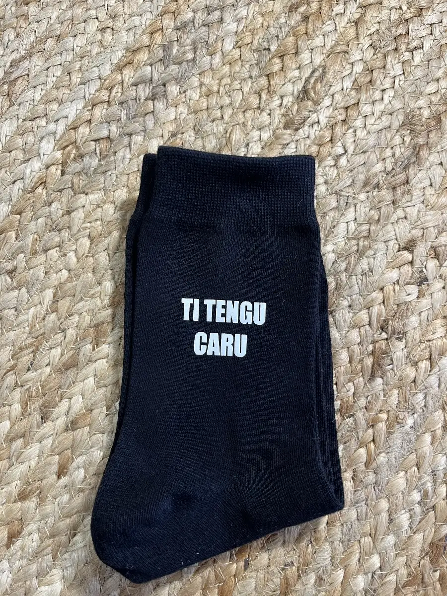 Chaussettes Homme noire TI TENGU CARU
