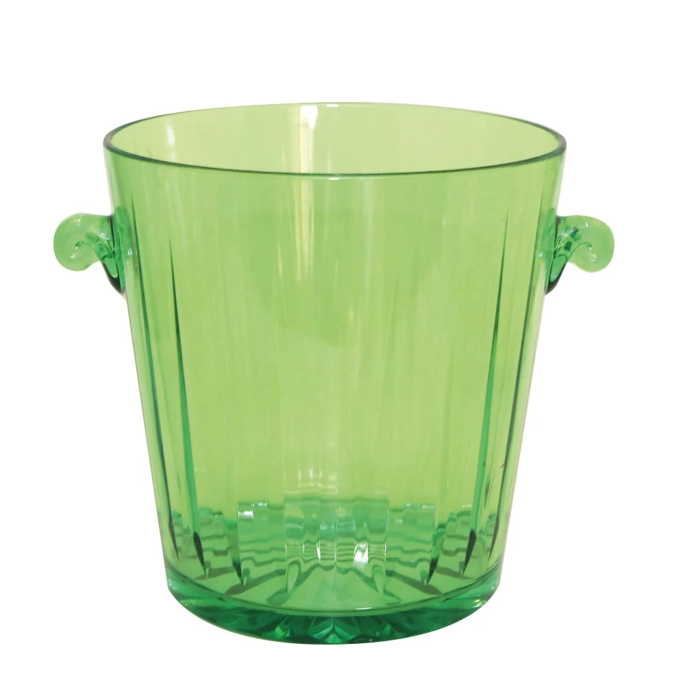 Seau à champagne vert d'une capacité de 4.7L