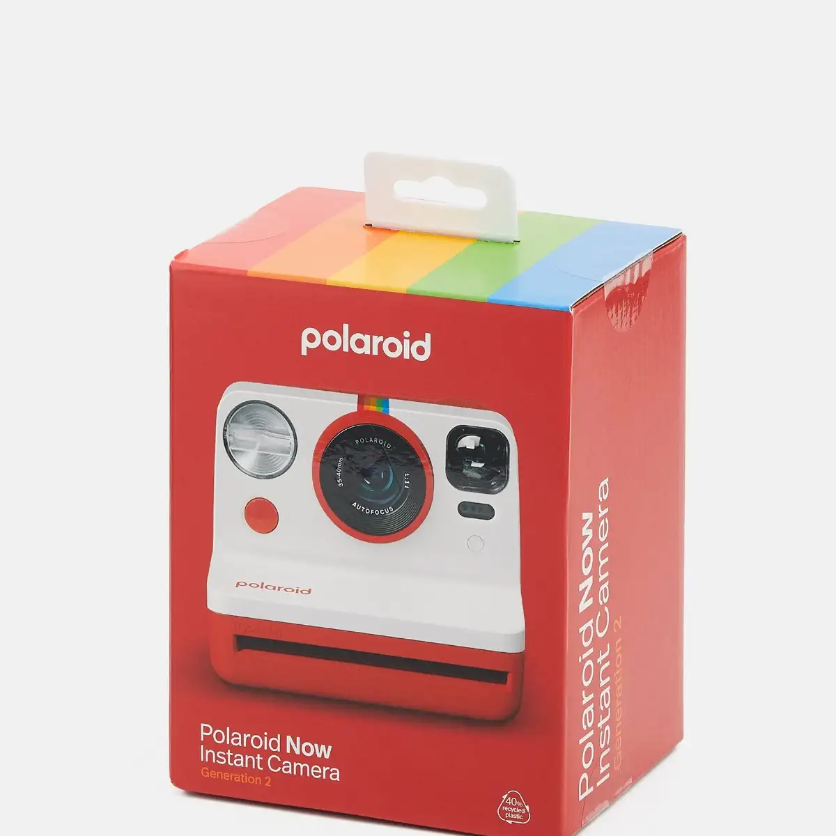 Polaroid Now Instant Camera Generation 2 rouge et blanc