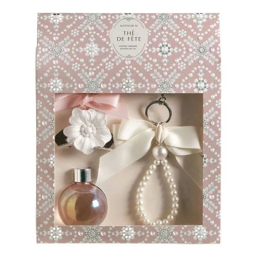 Coffret Diffuseur de parfum d'ambiance Fête Nacrée - Thé de Fête