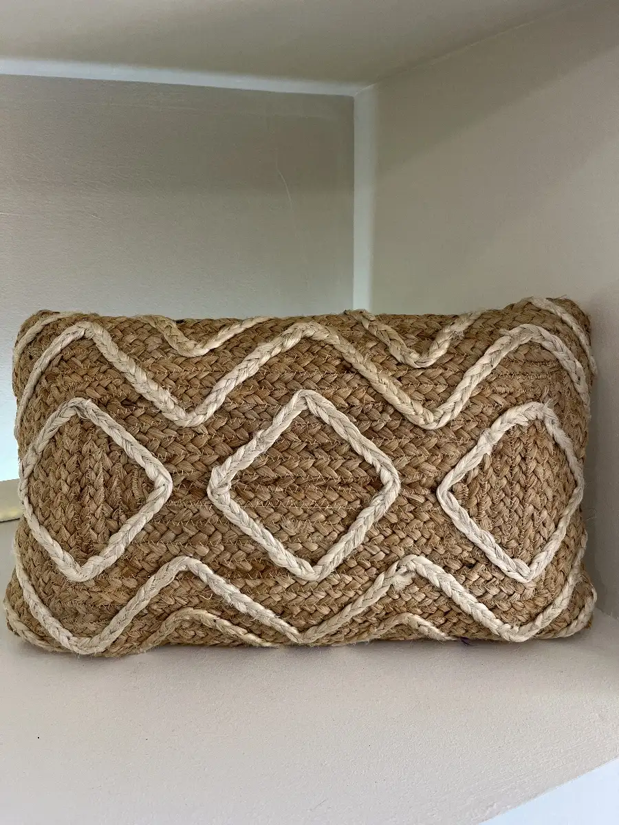 Coussin jute NAILA