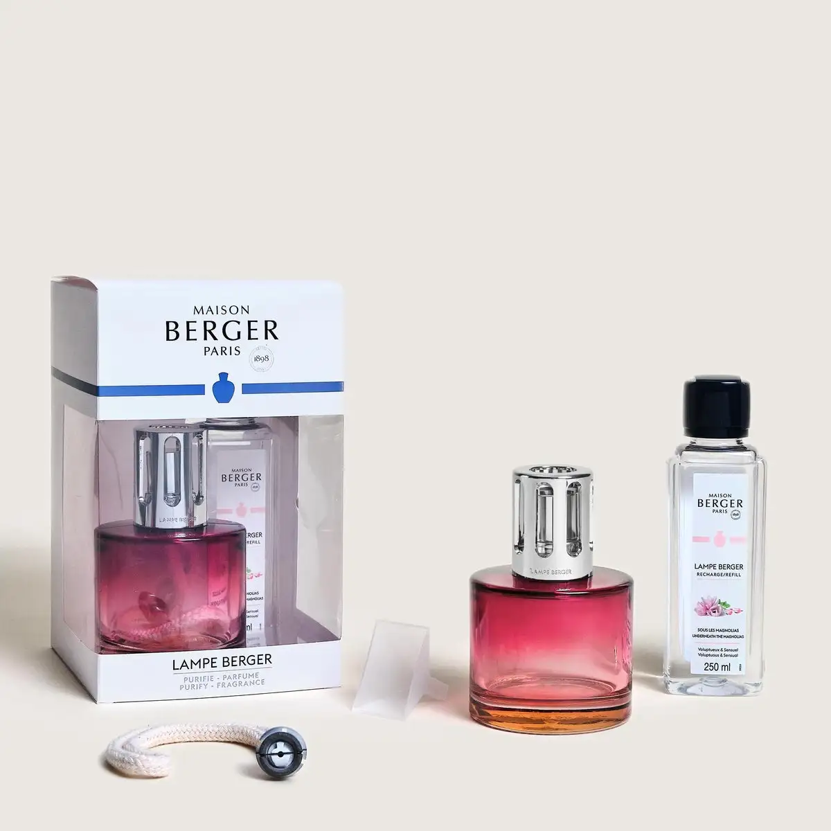 Coffret lampe Berger Pure Rose