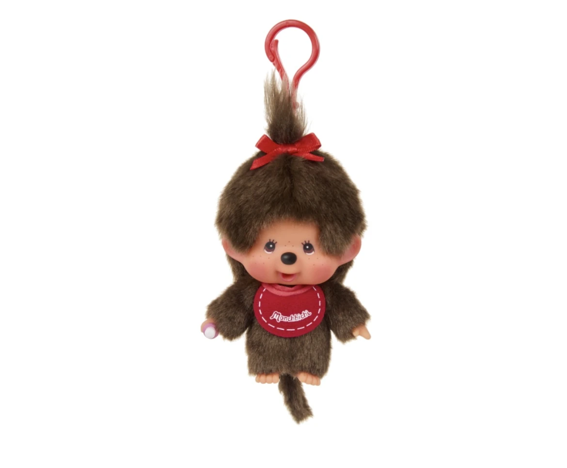 porte-clé Monchhichi Big Head Girl