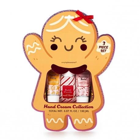 COFFRET 3 CRÈMES MAINS SUGAR FROSTED LAND, 3 SENTEURS