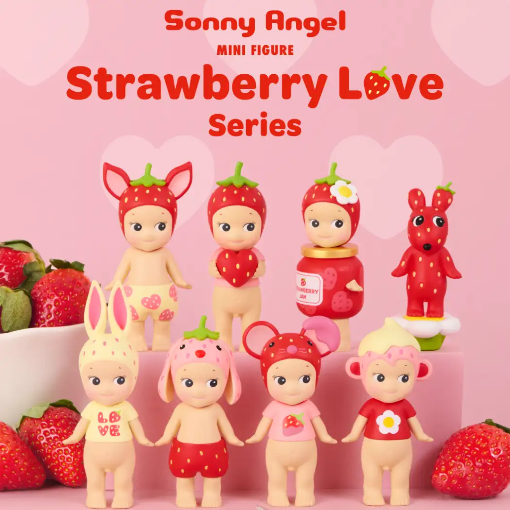 Précommande Sonny Angel - Strawberry Love Series (1pcs)