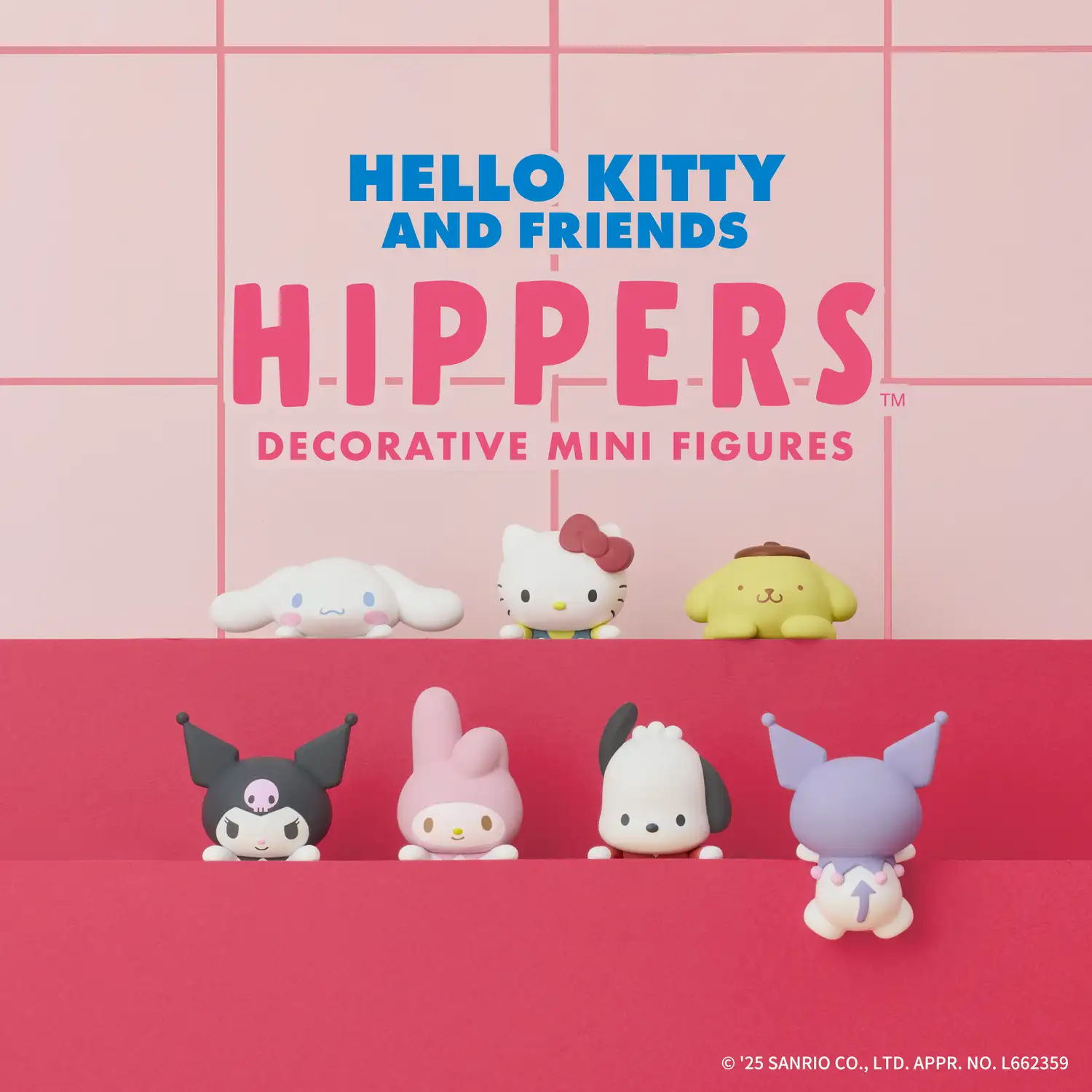 Pré commande Hippers Hello Kitty & Friends - Sanrio (1pcs)