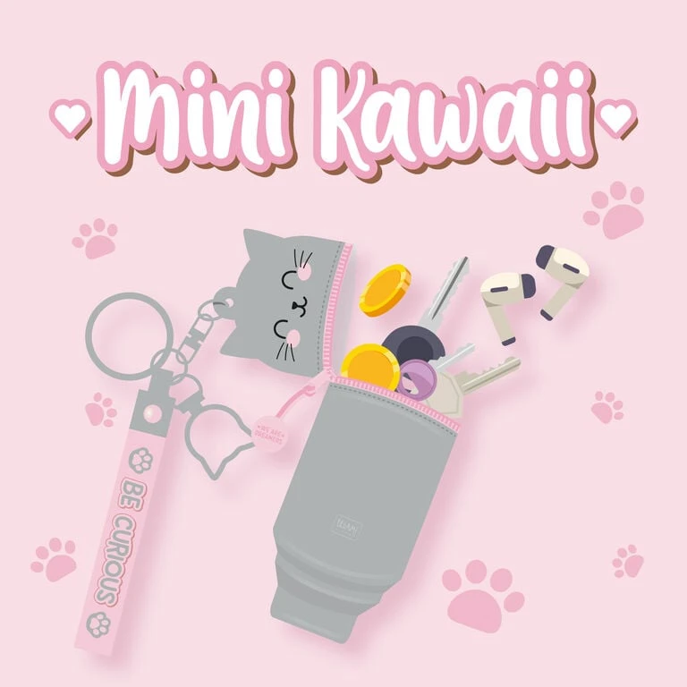 Porte-Monnaie Porte-Clés Kitty - Mini Kawaii