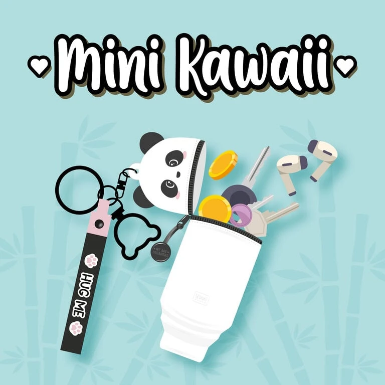 Porte-Monnaie Porte-Clés Panda - Mini Kawaii