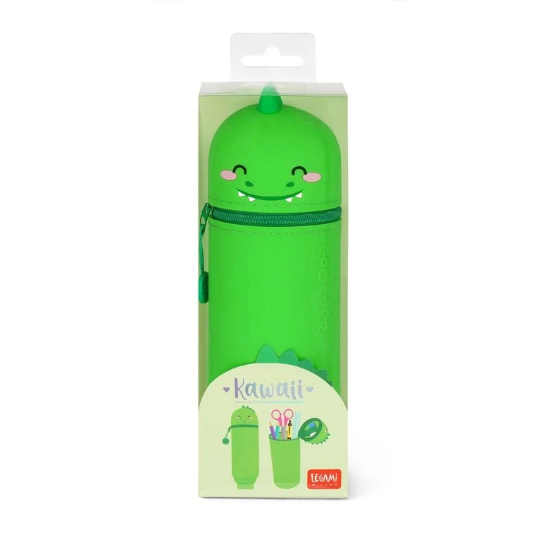 Trousse 2 en 1 en Silicone Dino