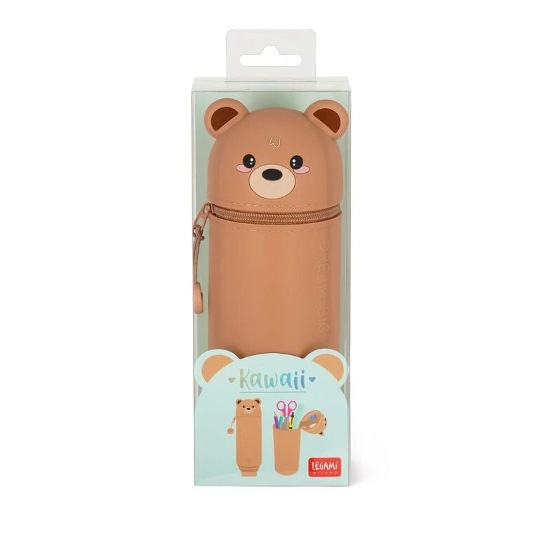 Trousse 2 en 1 en Silicone Teddy Bear