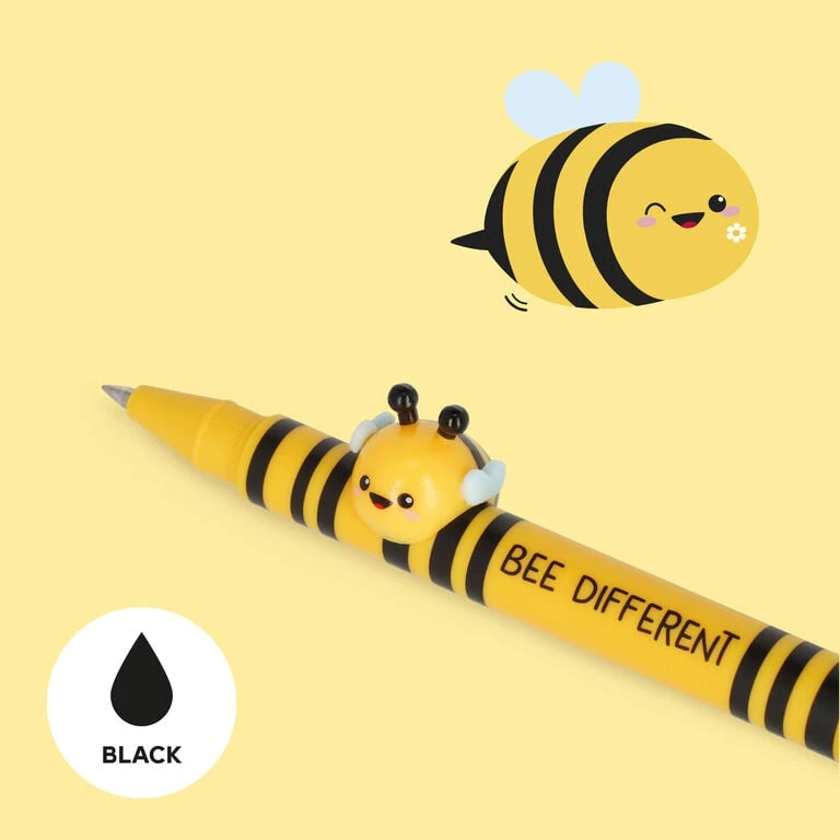 Stylo à Encre Gel avec Animal Décoratif Bee « Bee Different » - Lovely Friends
