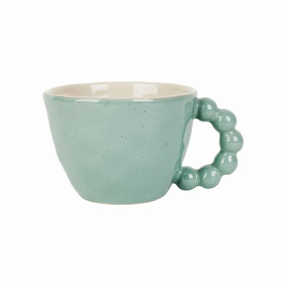 Tasse à thé en grès sauge 25cl - Organic