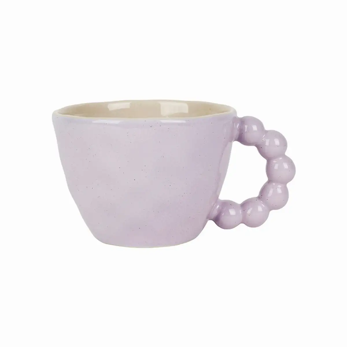 Tasse à thé en grès mauve 25cl - Organic