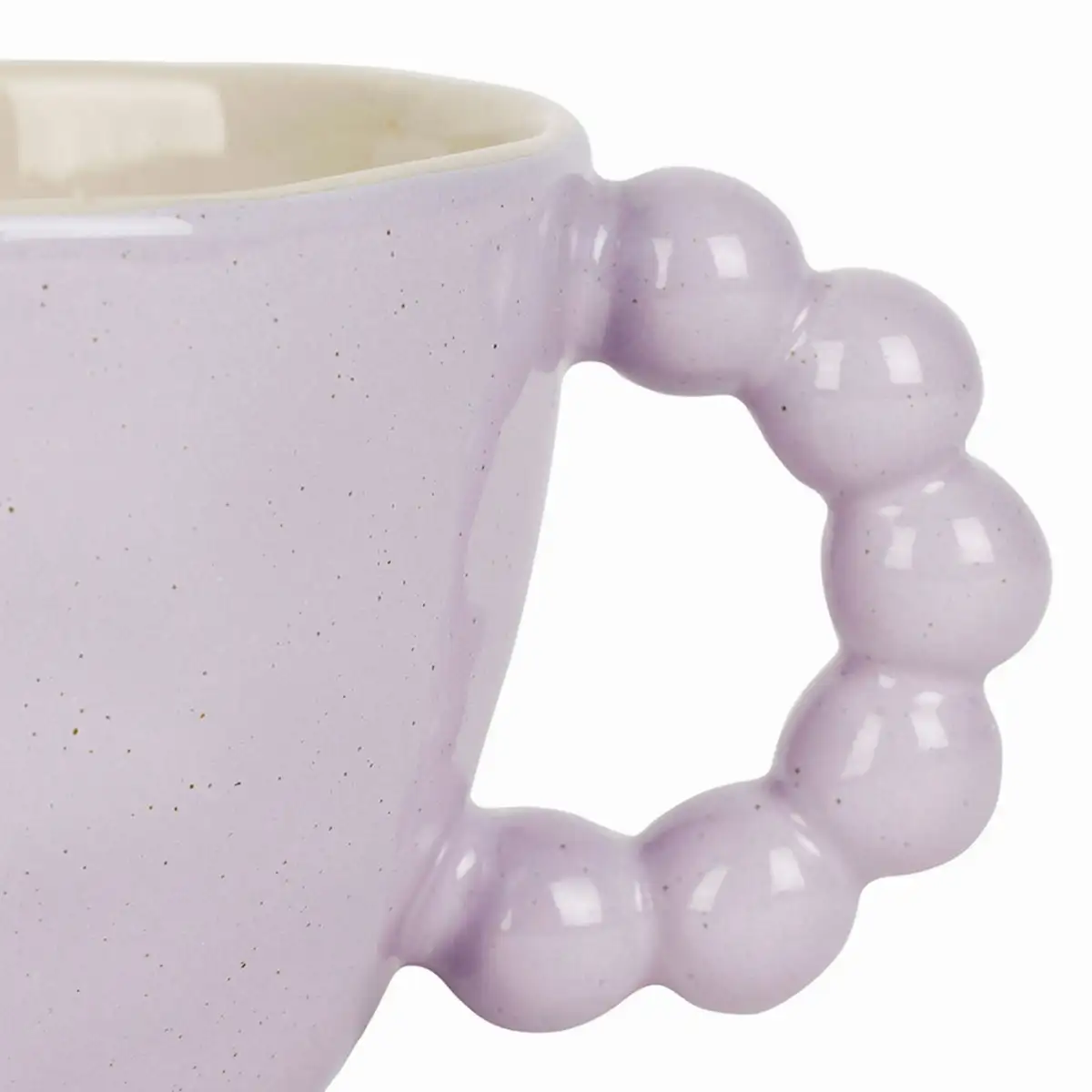 Tasse à thé en grès mauve 25cl - Organic