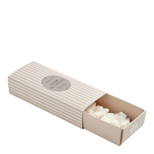 Nouveau Coffret de 3 décors fondants en cire parfumée - Fleur de Coton