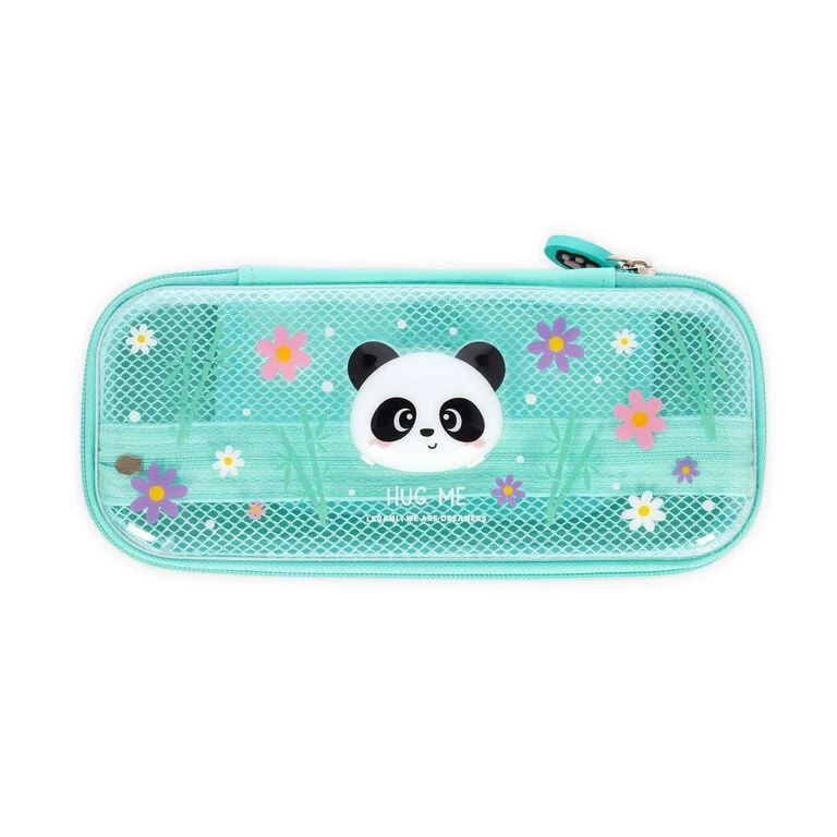 Trousse Transparente Rigide Panda